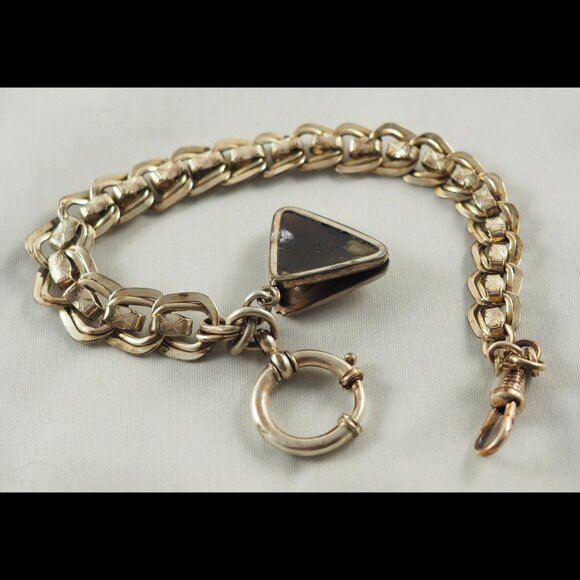 Antique Gold Filled Watch Chain with Locket $75 OBO - Picture 6 of 10